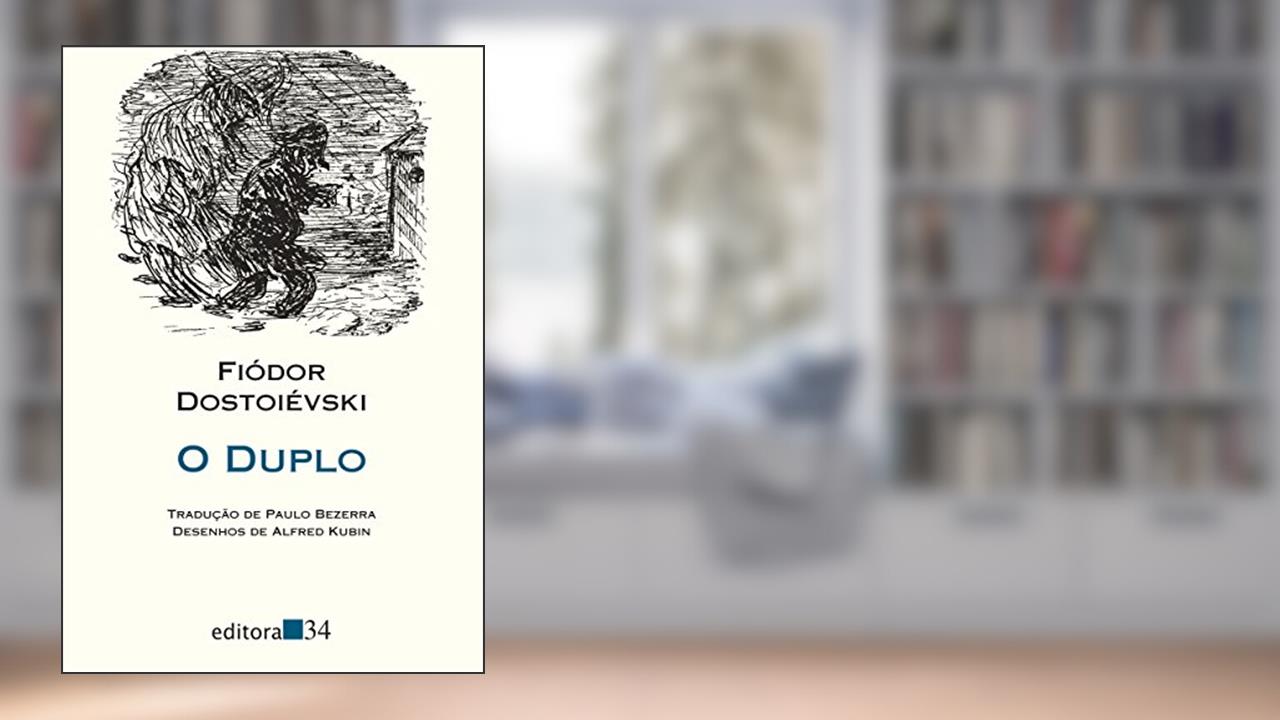 Capa de O duplo, de Fiódor Dostoiévski