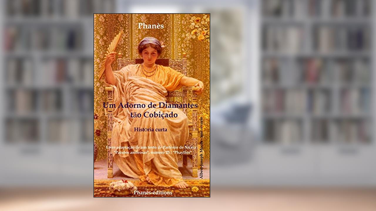 Capa de Um adorno de diamantes tão cobiçado, do autor Patrice Martinez