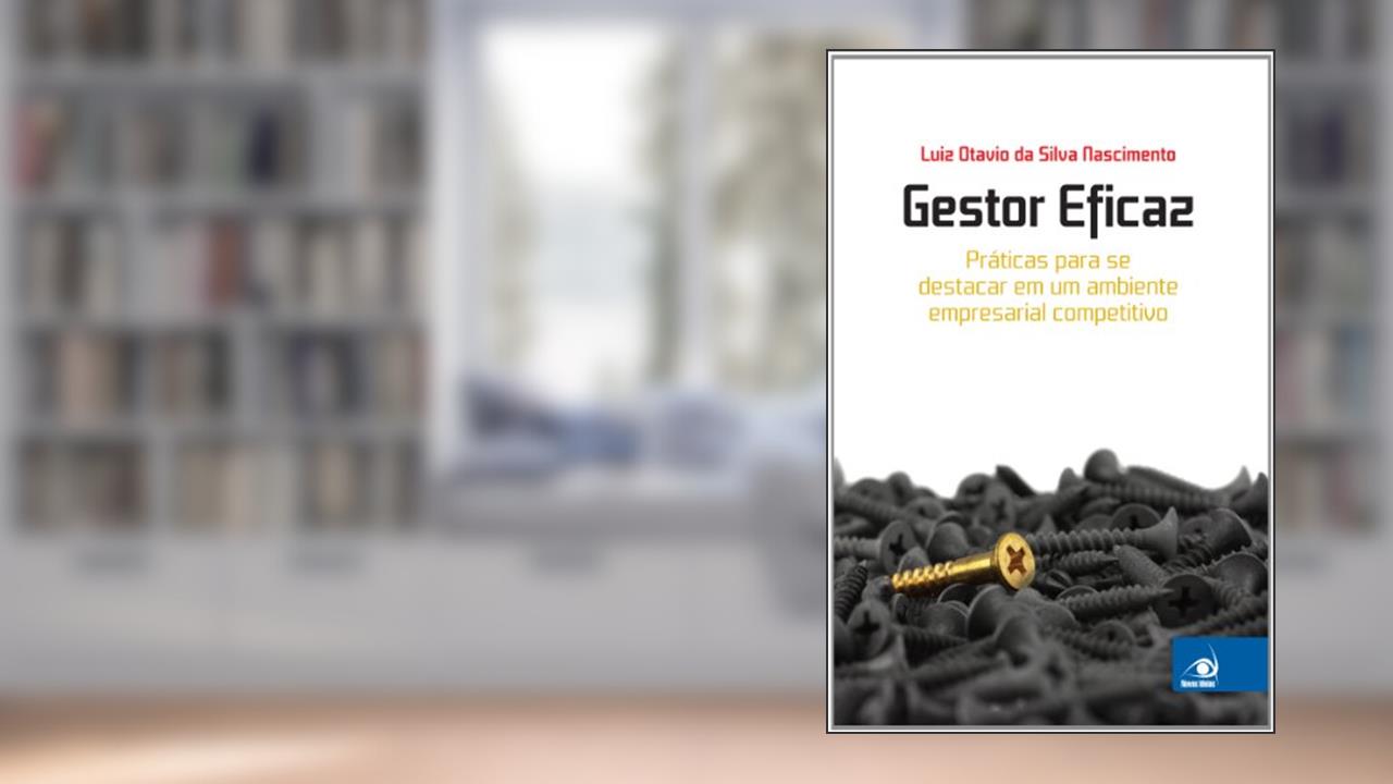 Capa de Gestor Eficaz, do autor Nascimento Luiz Otavio