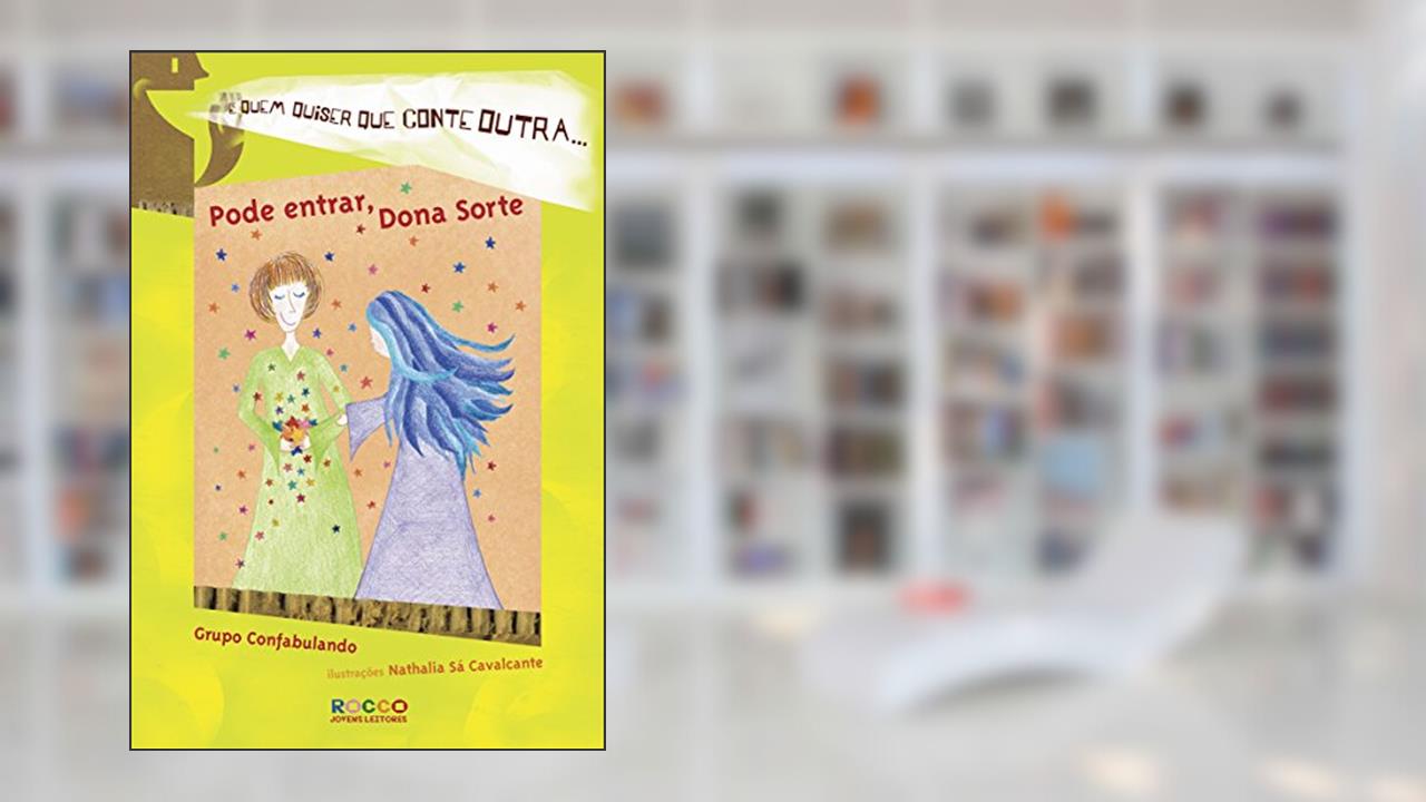 Capa de Pode entrar, Dona Sorte, do autor Grupo Confabulando
