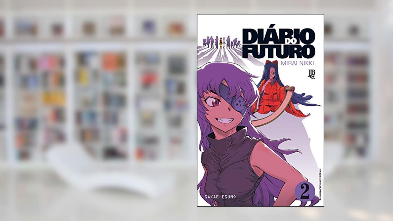 Capa de Diário do Futuro. Mirai Nikki - Volume 2, do autor Sakae Esuno