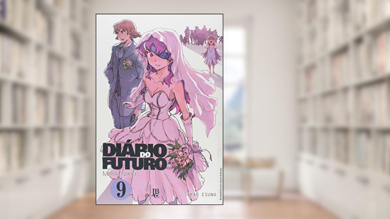 Capa de Diário do Futuro. Mirai Nikki, do autor Sakae Esuno