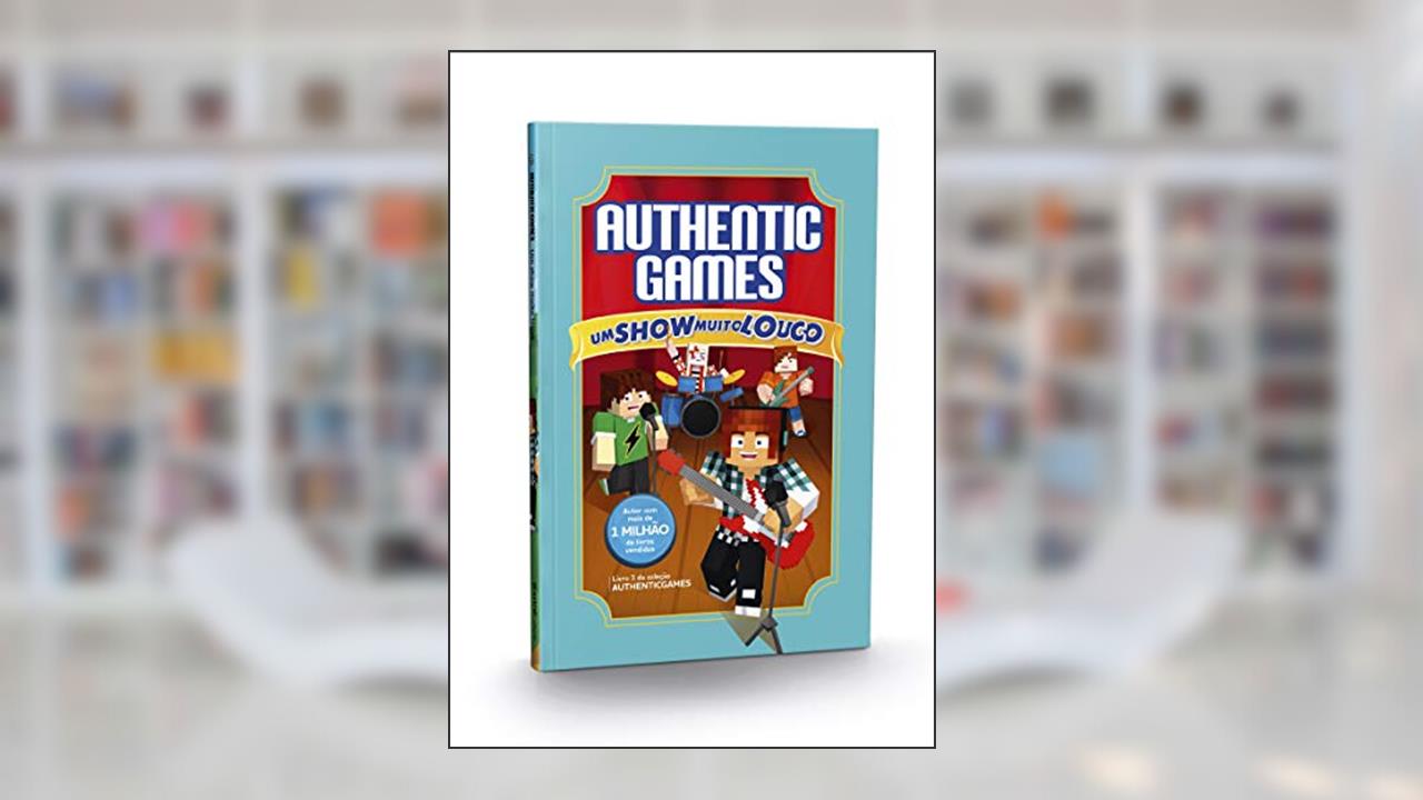 Capa de Authenticgames: Um show muito louco Vol 03, do autor Marco AuthenticGames