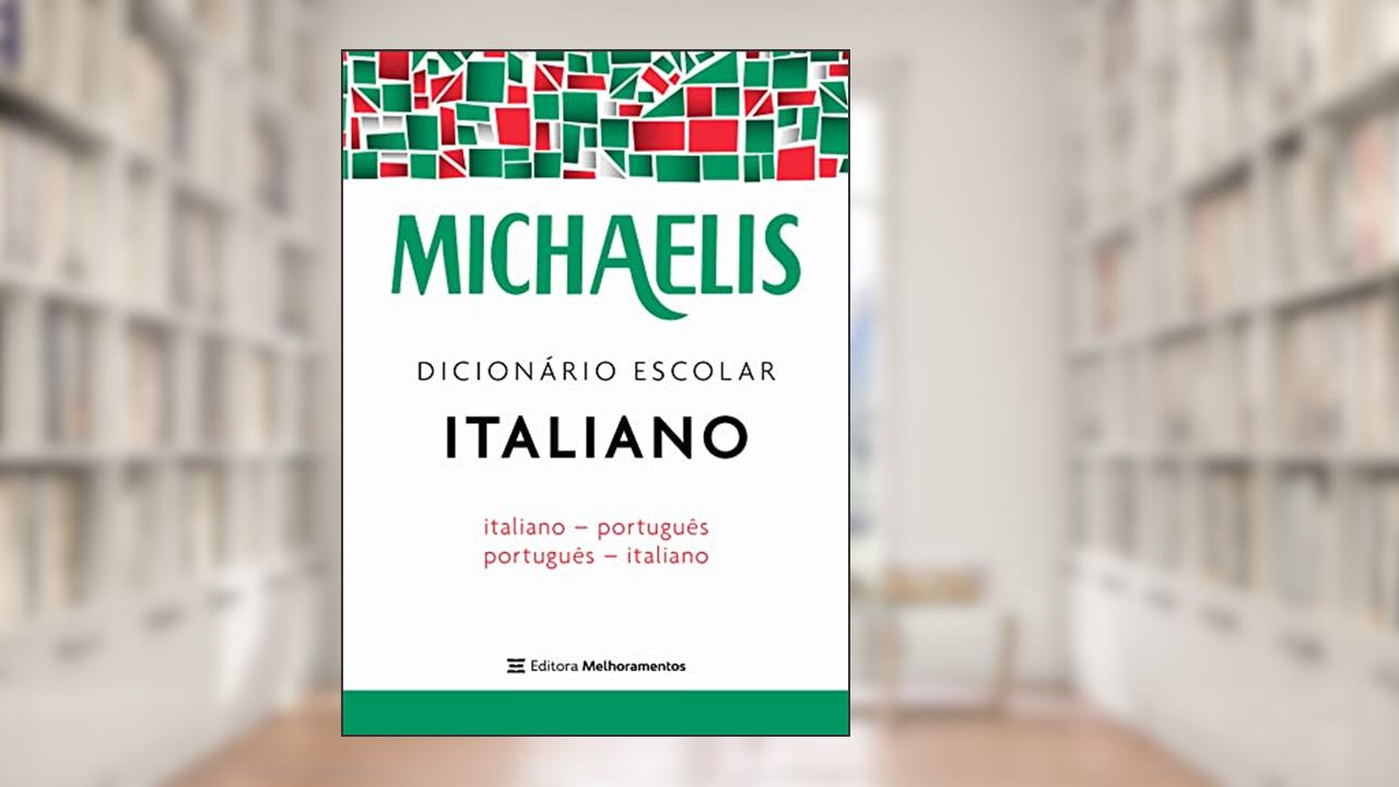 Capa de Michaelis dicionário escolar italiano, do autor André Guilherme Polito