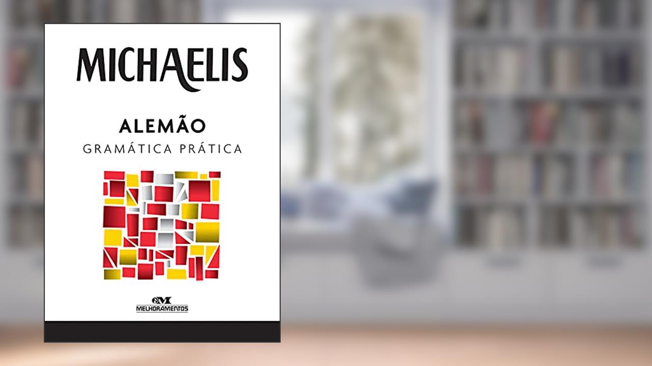 Capa de Michaelis alemão gramática prática, do autor Glória Paschoal de Camargo