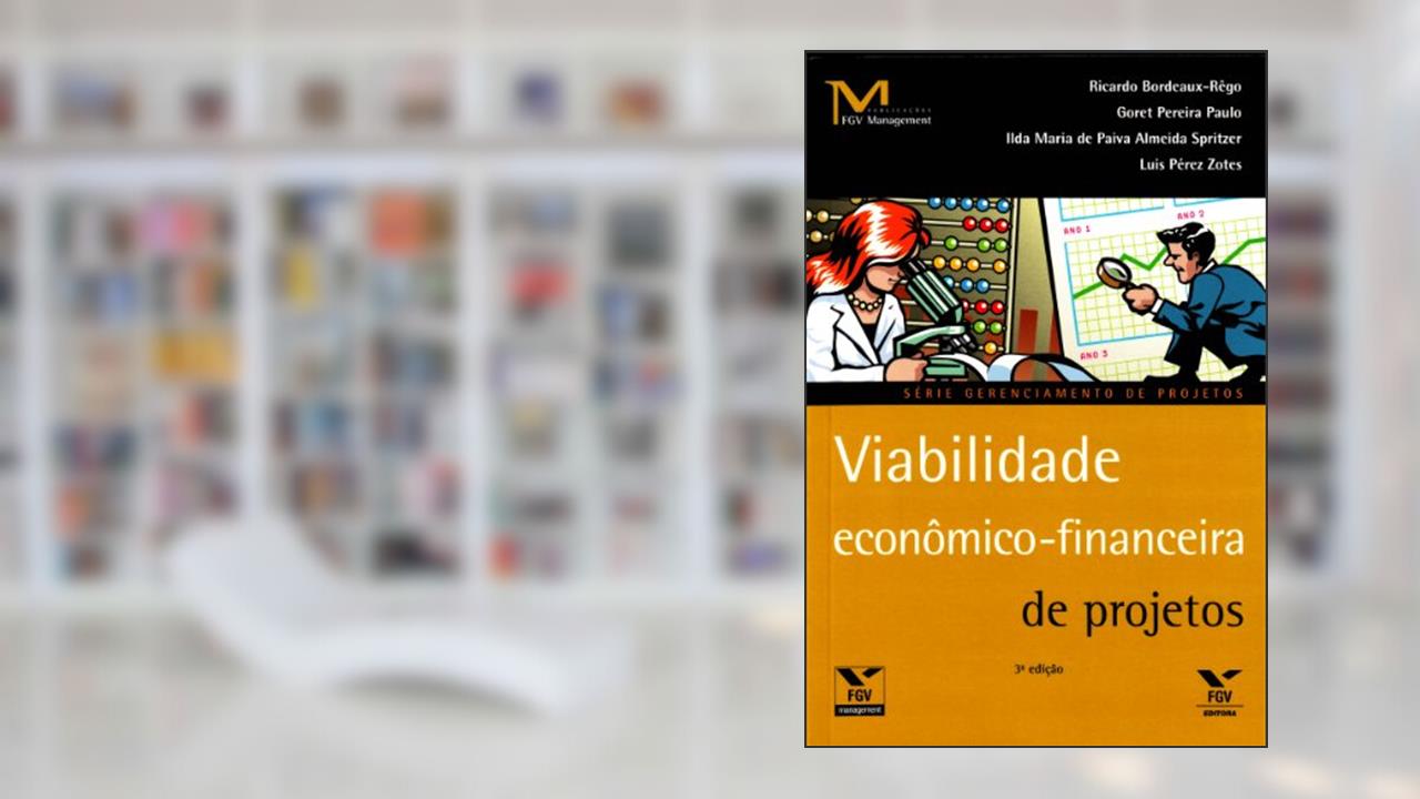 Capa de Viabilidade Economico-Financeira De Projetos, do autor Vários Autores