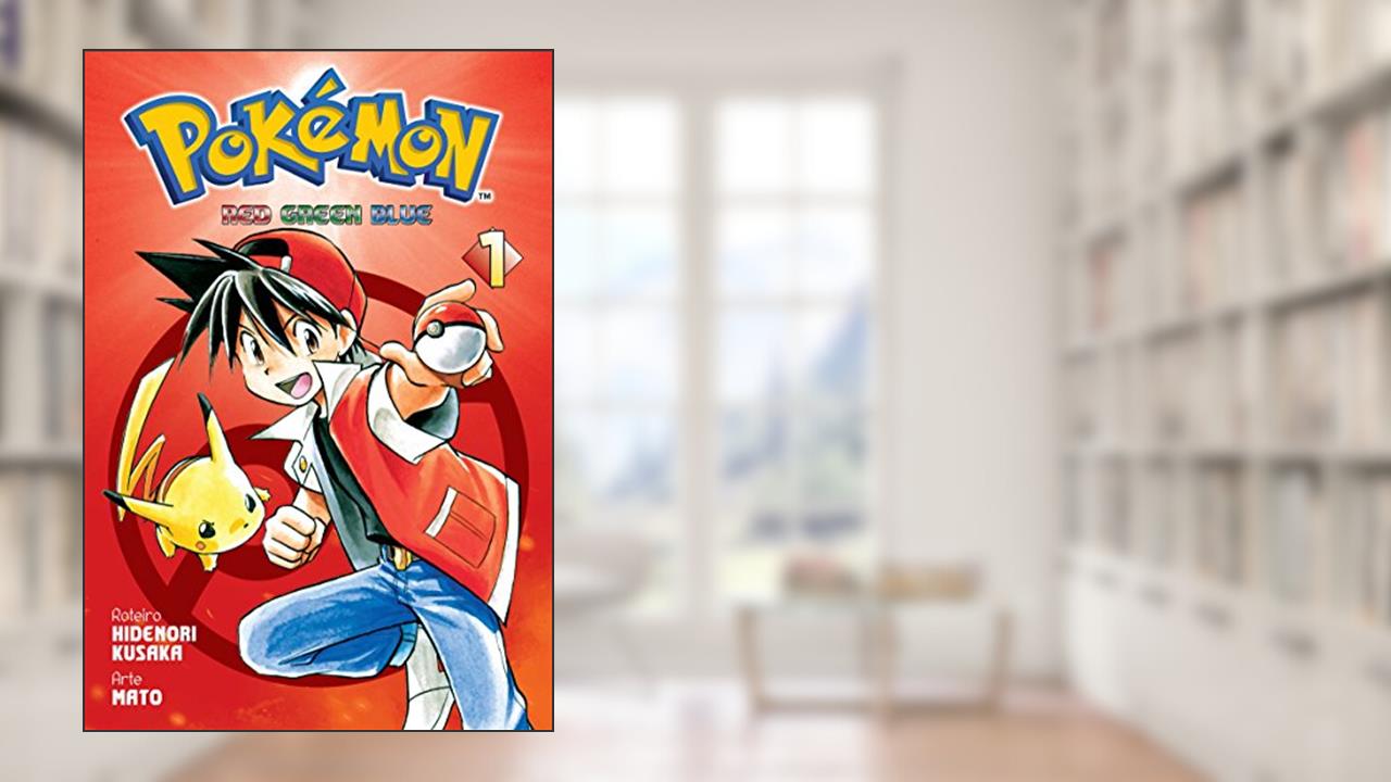 Capa de Pokémon: red Green Blue Vol. 1, do autor Hidenori Kusaka