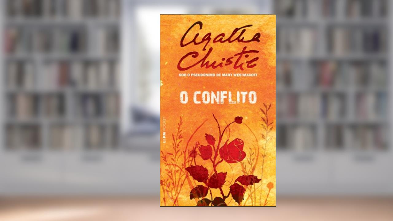 Capa de O Conflito, do autor Agatha Christie