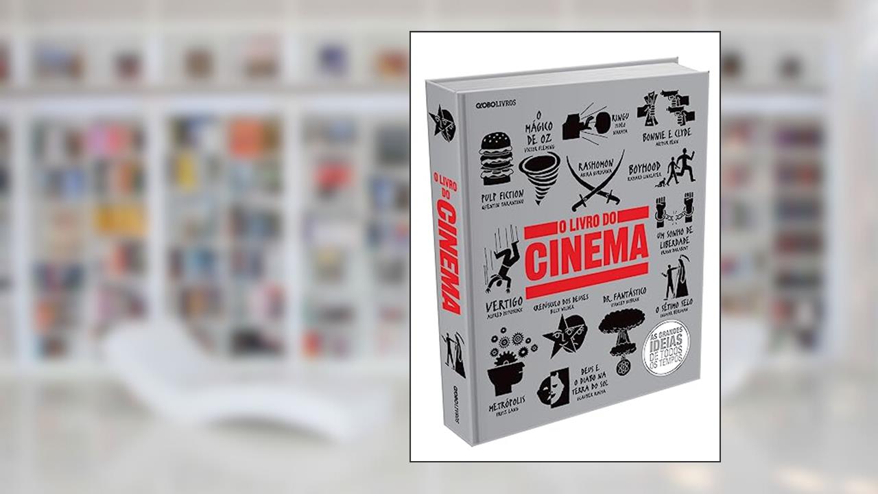 Capa de O livro do cinema, do autor Vários