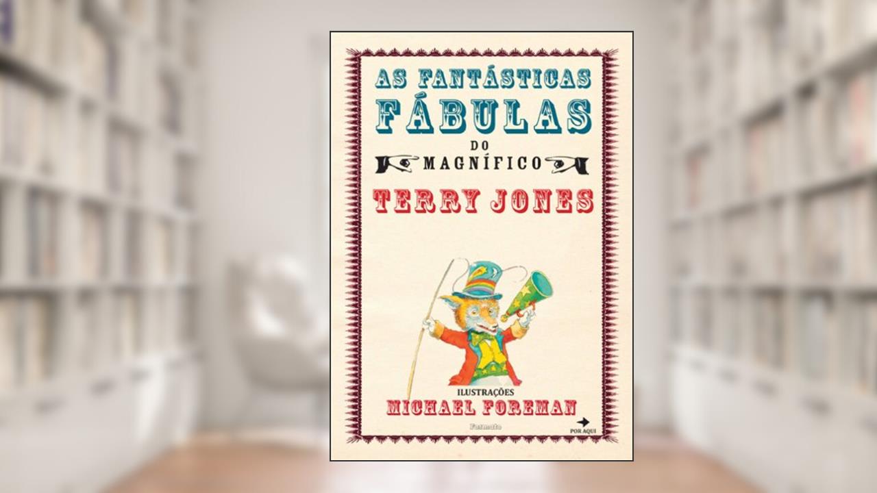 Capa de As fantásticas fábulas do magnífico Terry Jones, do autor Terry Jones