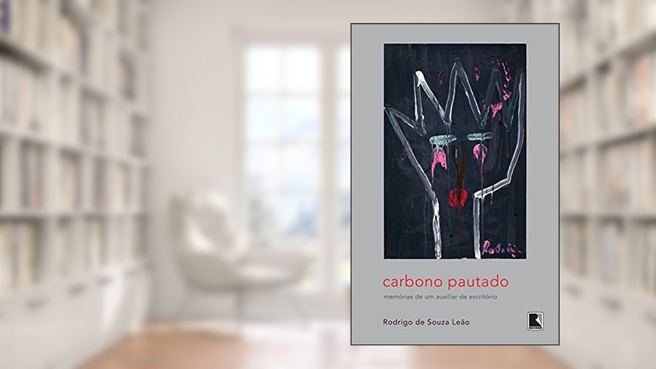 Capa de Carbono pautado, do autor Rodrigo de Souza Leão