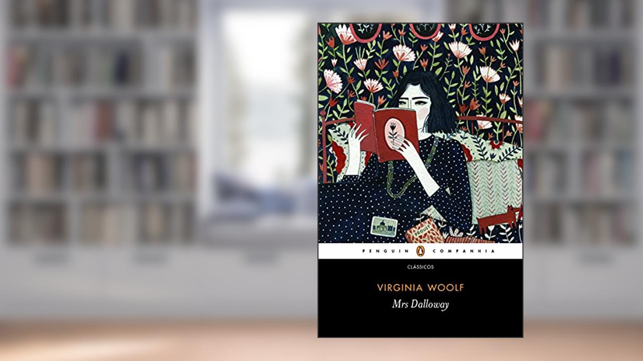 Capa de Mrs. Dalloway, do autor Virginia Woolf