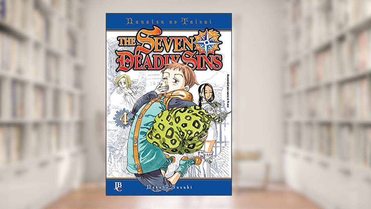 Capa de The Seven Deadly Sins: Nanatsu no Taizai - Volume - 4, do autor Nakaba Suzuki