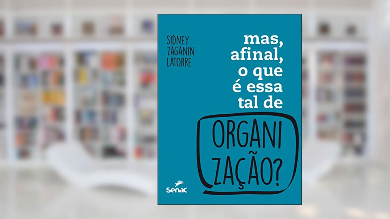 Capa de Mas, afinal, o que é essa tal organização?, do autor Sifney Zaganin Latorre