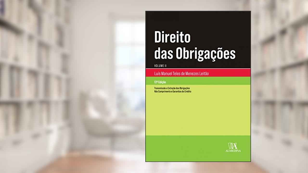 Capa de Direito das Obrigações (Volume 2), do autor Luís Manuel Teles de Menezes Leitão