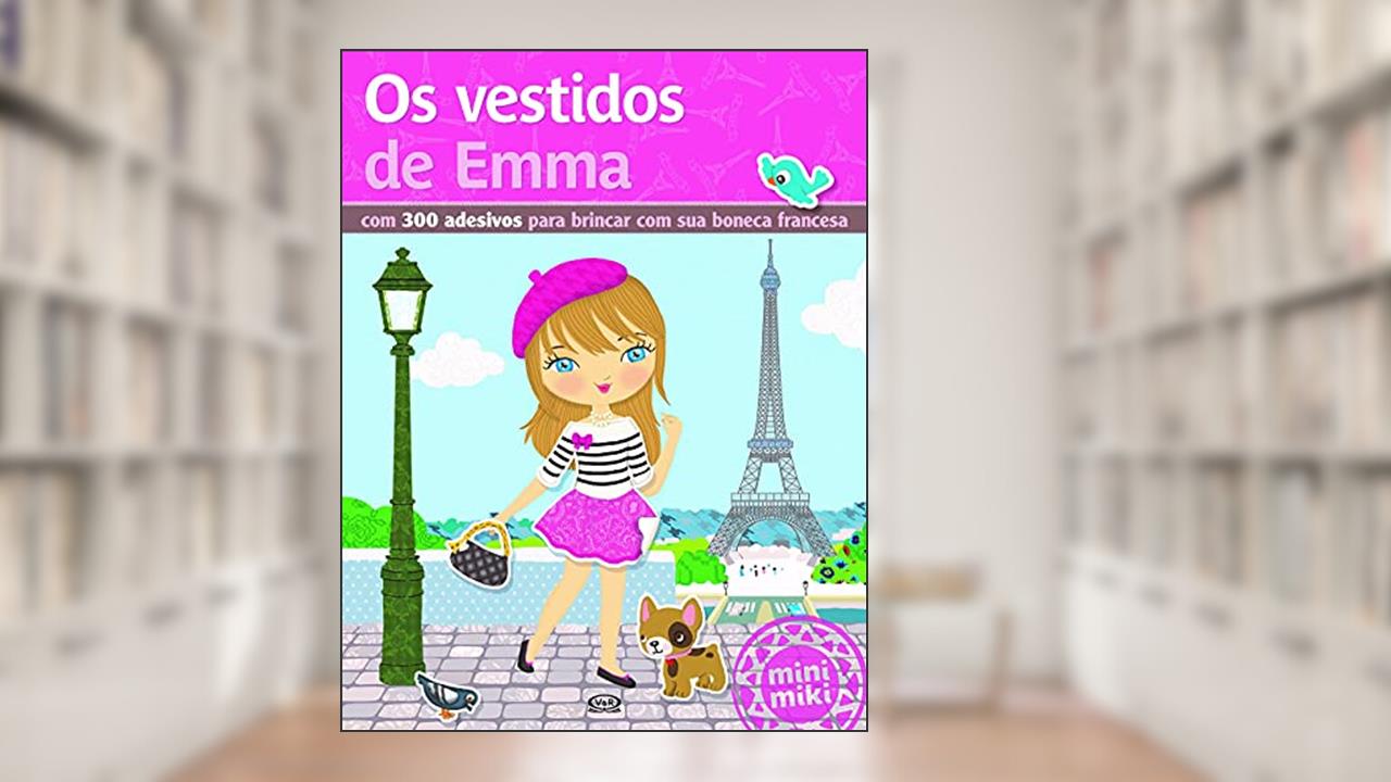 Capa de Os vestidos de Emma, do autor Minimiki