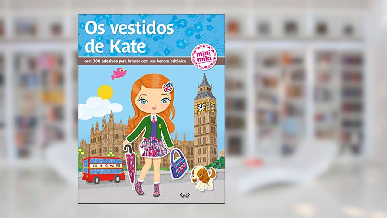 Capa de Os vestidos de Kate, do autor Playbac Editions
