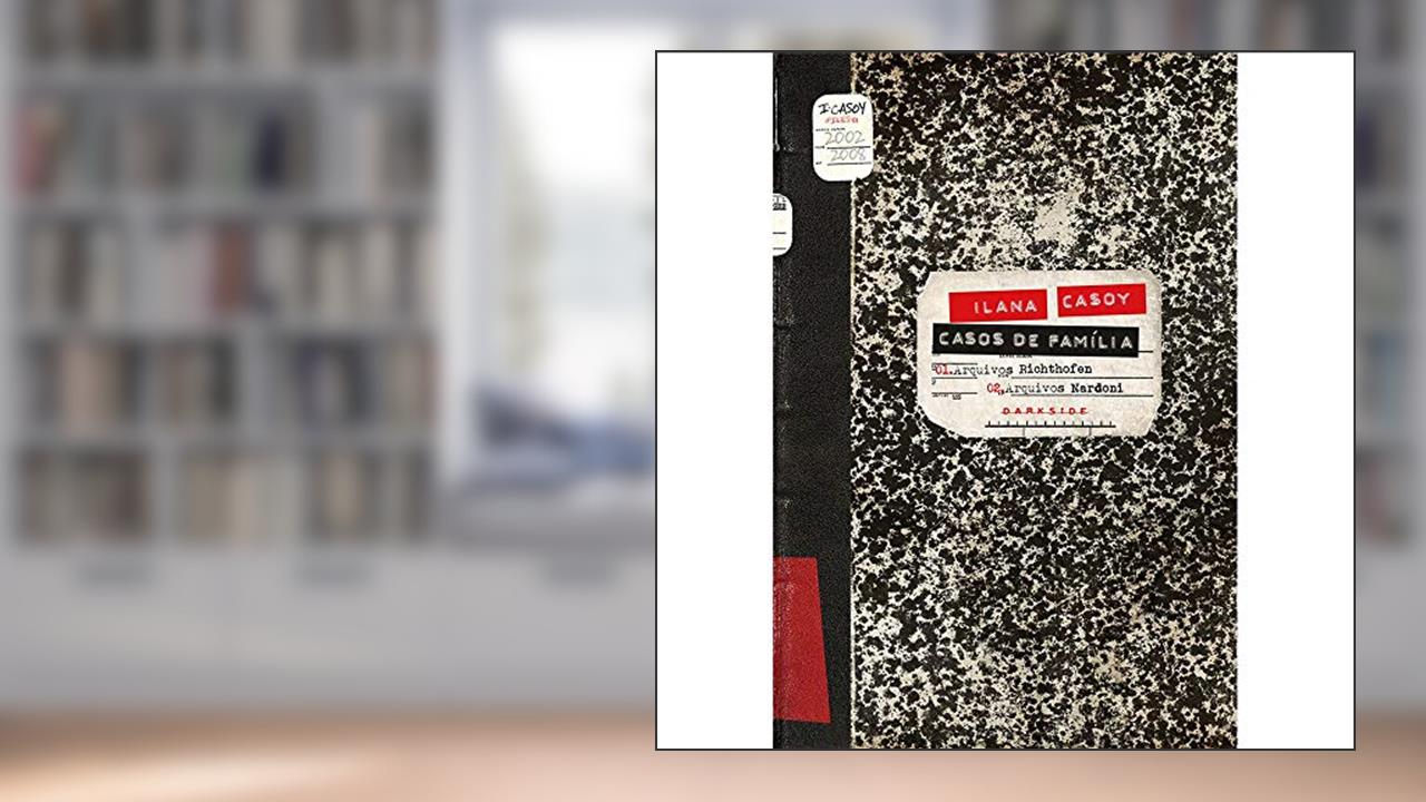 Capa de Casos de Família: Arquivos Richthofen e Arquivos Nardoni: Abra os arquivos policiais, do autor Ilana Casoy