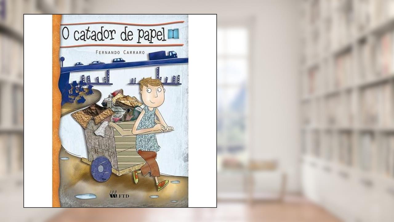 Capa de O Catador de Papel I (Volume 1), do autor Fernando Carraro