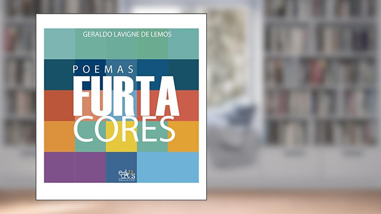 Capa de Poemas Furta Cores (Volume 1), do autor Geraldo Lavigne de Lemos