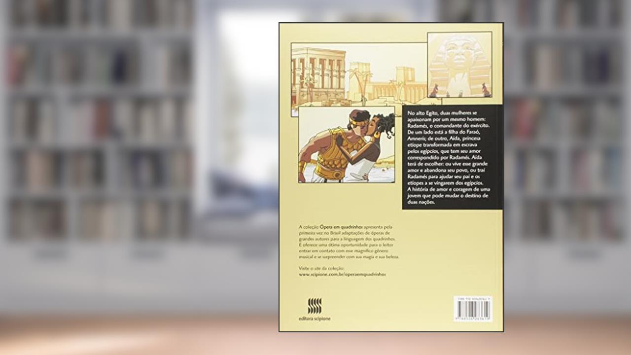 Capa de Aída, do autor Rosana Rios; Giuseppe Verdi; Antônio Ghislanzoni