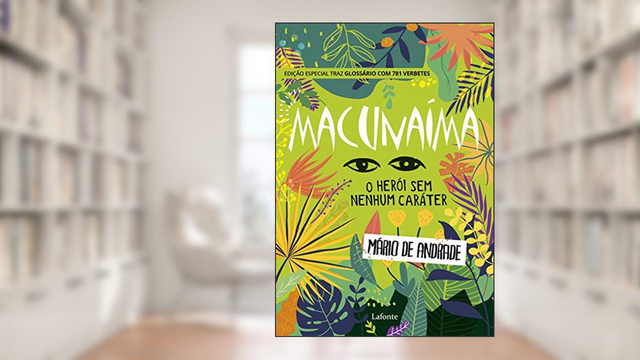 Capa de Macunaíma, do autor Mario de Andrade