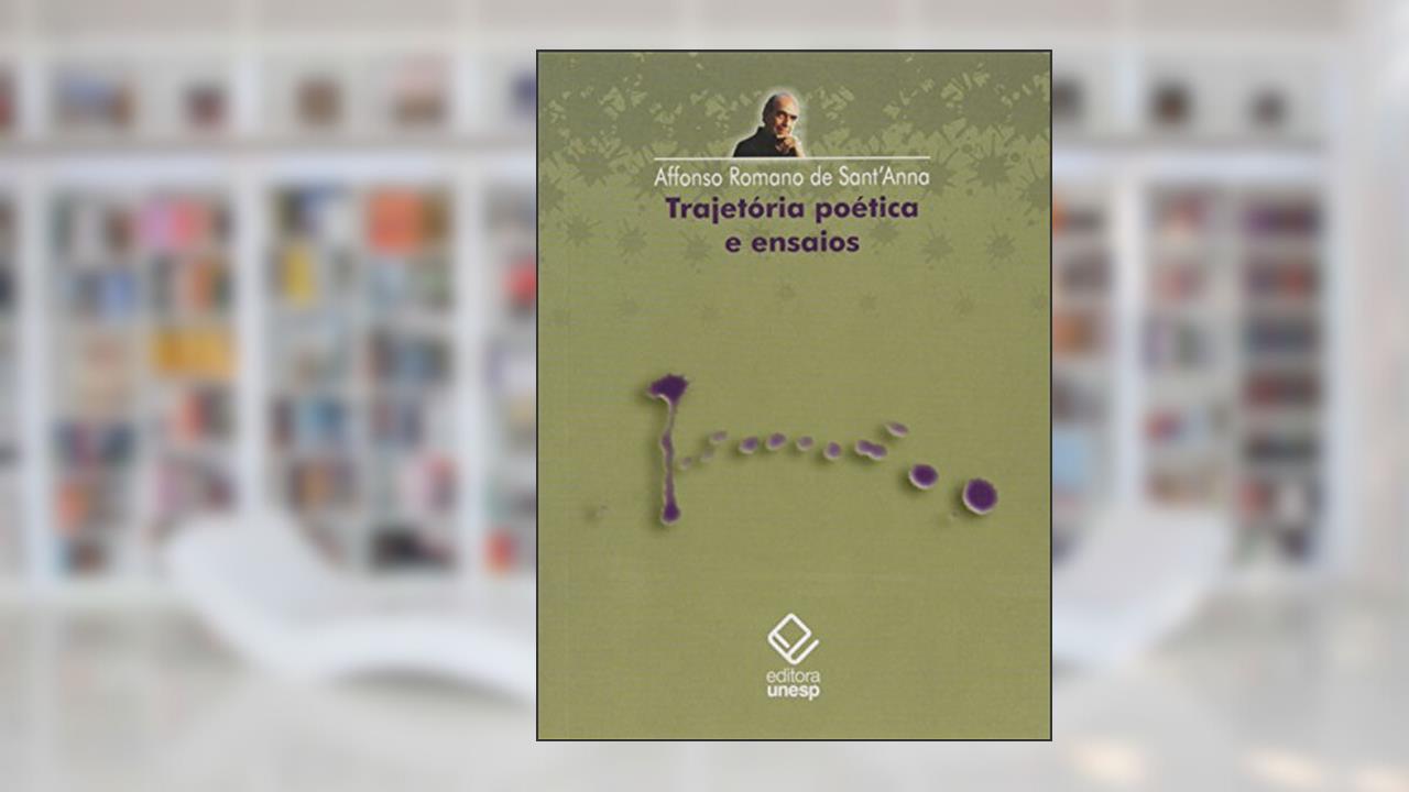 Capa de Trajetória poética e ensaios, do autor Affonso Romano de Sant'Anna