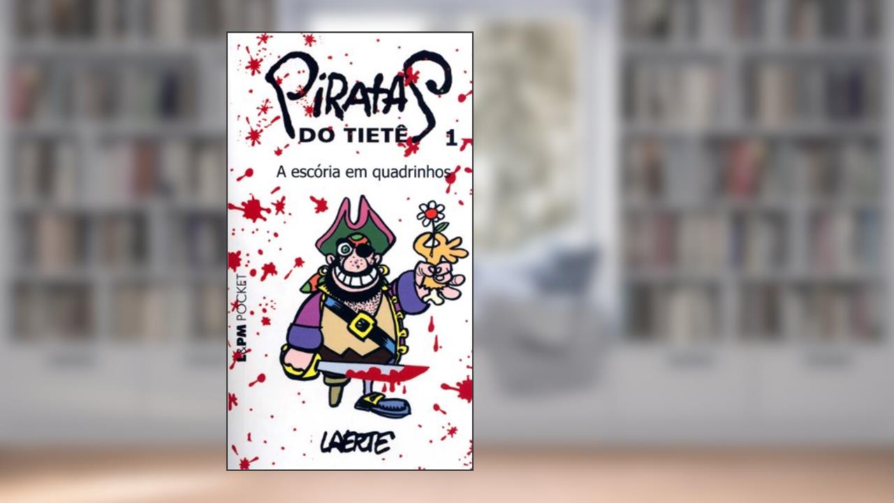 Capa de Piratas do Tietê - 1, do autor Laerte Coutinho