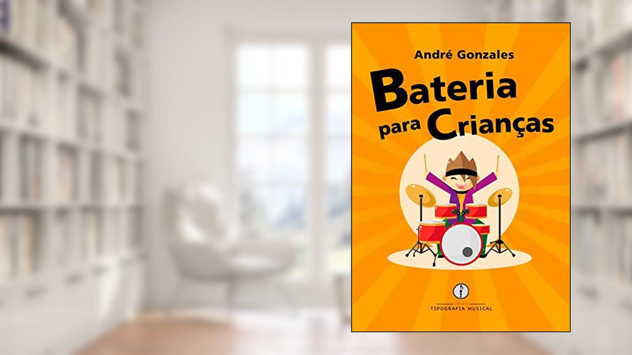Capa de Bateria para crianças, do autor André Gonzales