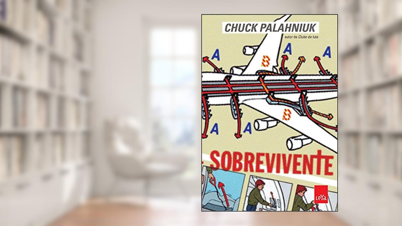 Capa de Sobrevivente, do autor Chuck Palahniuk