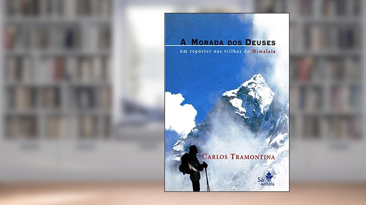 Capa de A Morada dos Deuses, do autor Carlos Tramontina