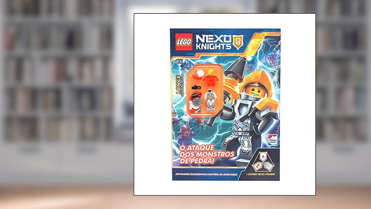 Capa de LEGO NEXO Knights. O Ataque dos monstros..., do autor Lego