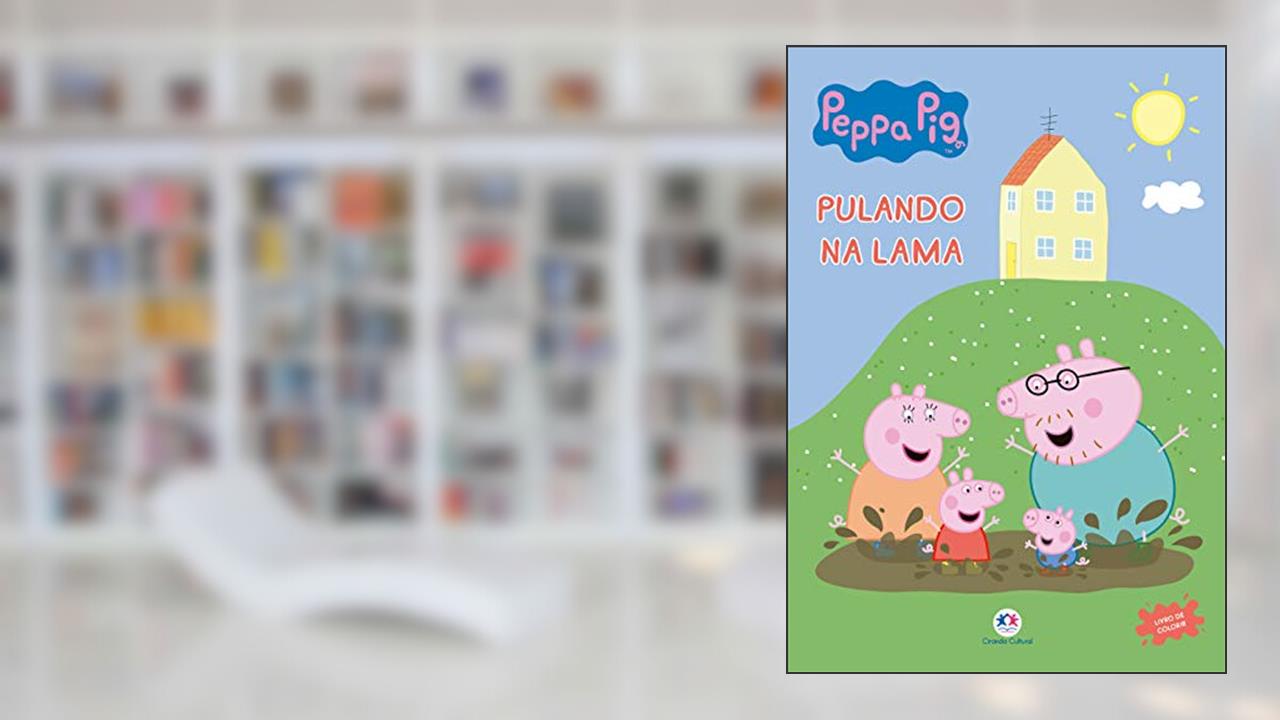 Capa de Peppa Pig - Pulando na lama, do autor Ciranda Cultural