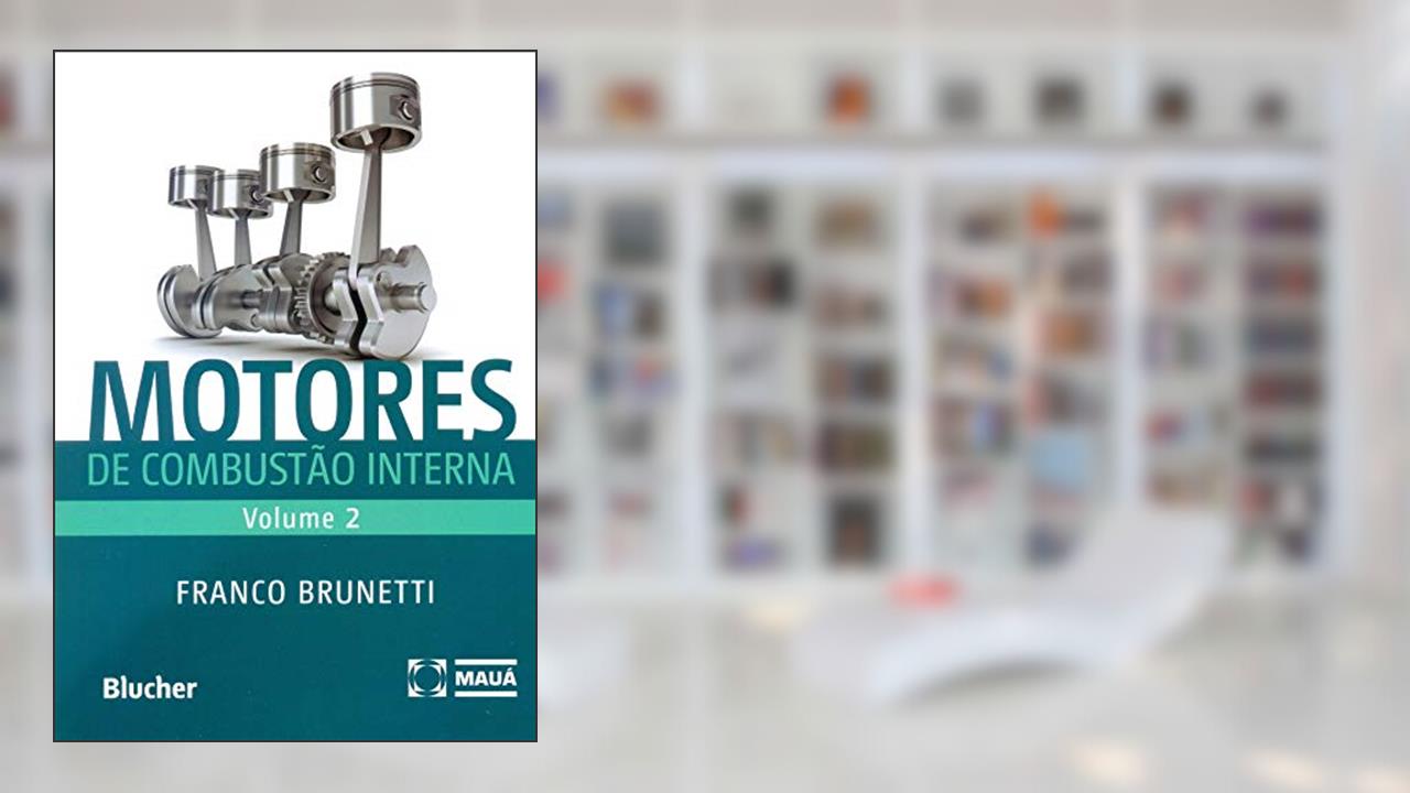 Capa de Motores de Combustão Interna (Volume 2), do autor Franco Brunetti