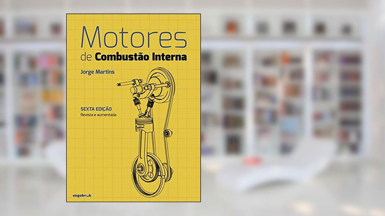 Capa de Motores de Combustão Interna, do autor Jorge Martins