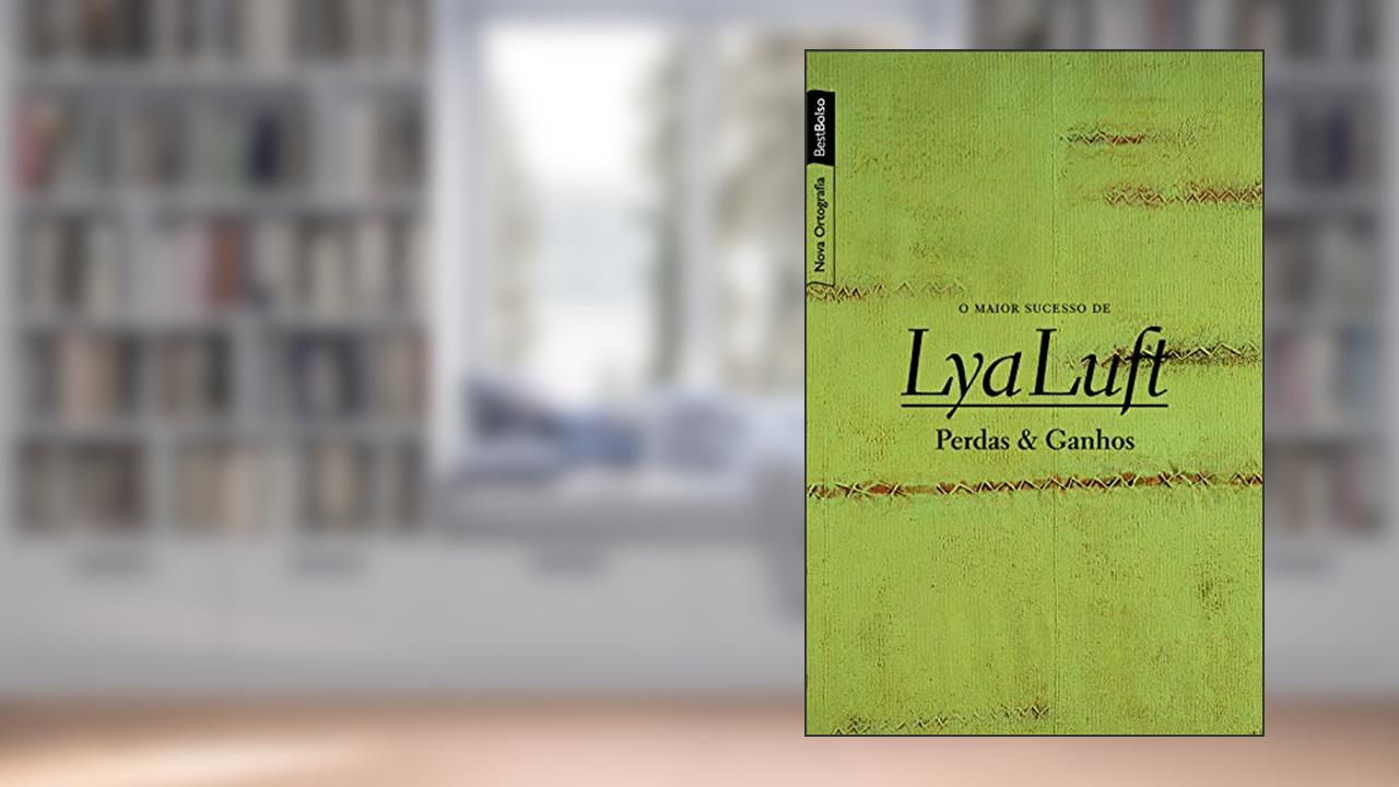 Capa de Perdas e ganhos (edição de bolso), do autor Lya Luft