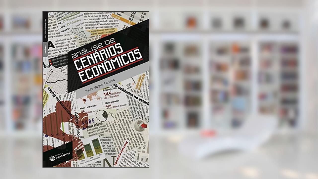 Capa de Análise de cenários econômicos, do autor Paulo Vagner Ferreira