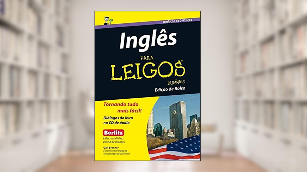 Inglês Para Leigos, do autor Gail Brenner