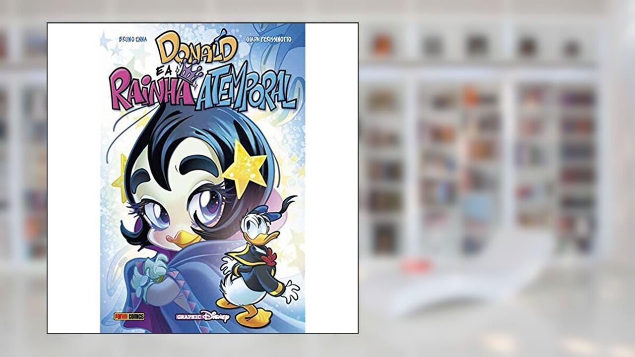 Capa de Donald E A Rainha Atemporal, do autor Bruno Enna