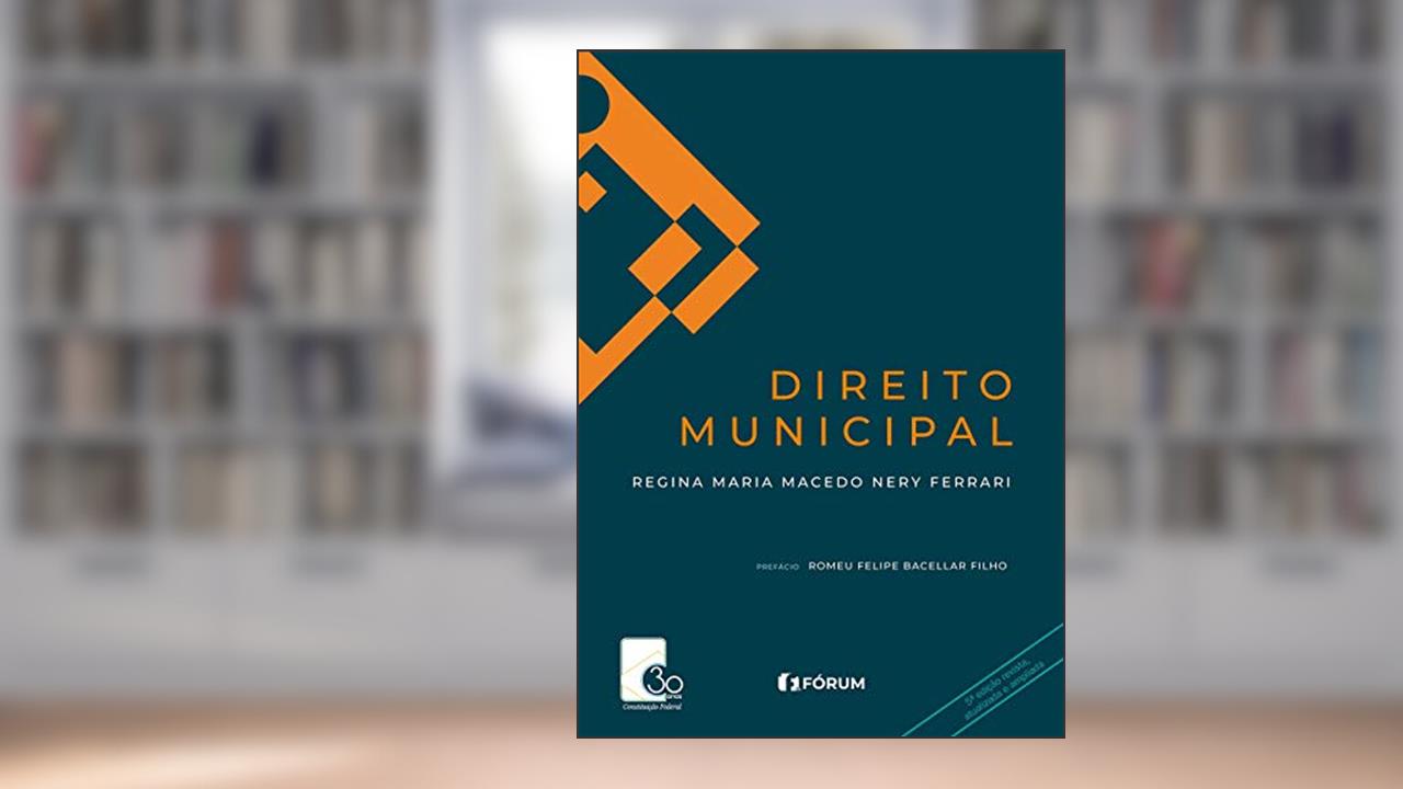 Capa de Direito municipal, do autor Regina Maria Macedo Nery Ferra
