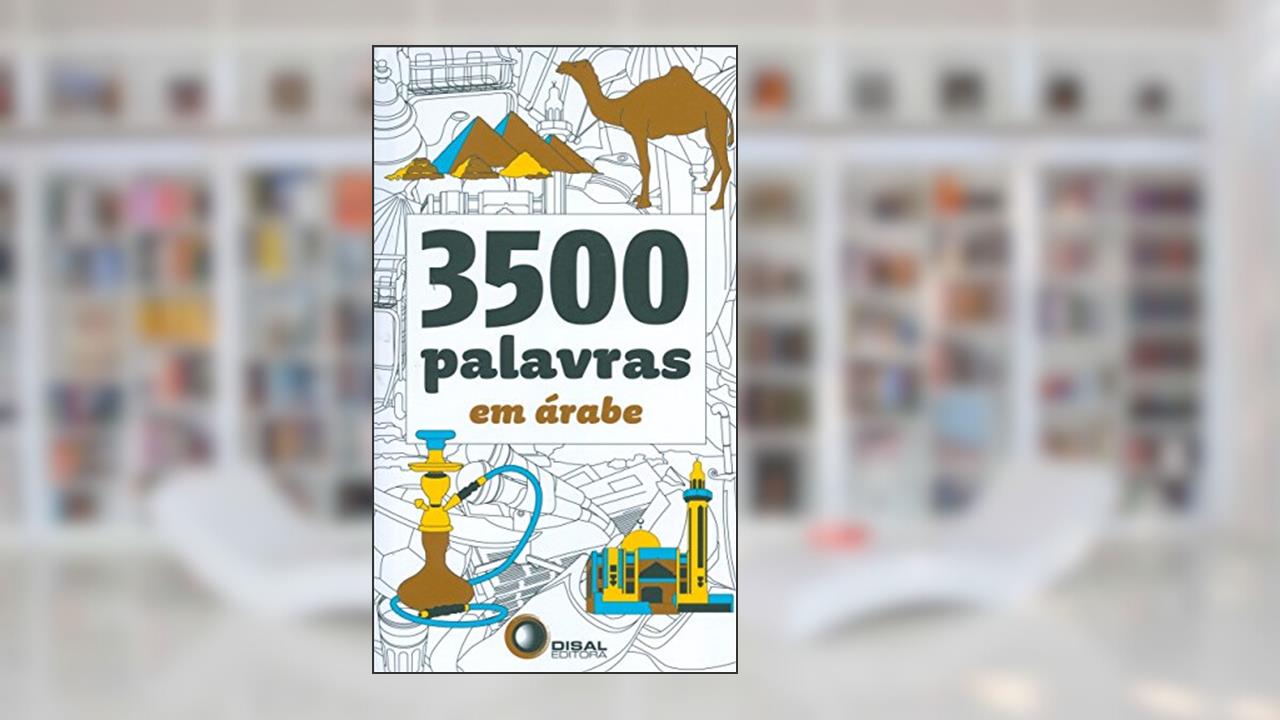 Capa de 3500 palavras em árabe, do autor Thierry Belhassen