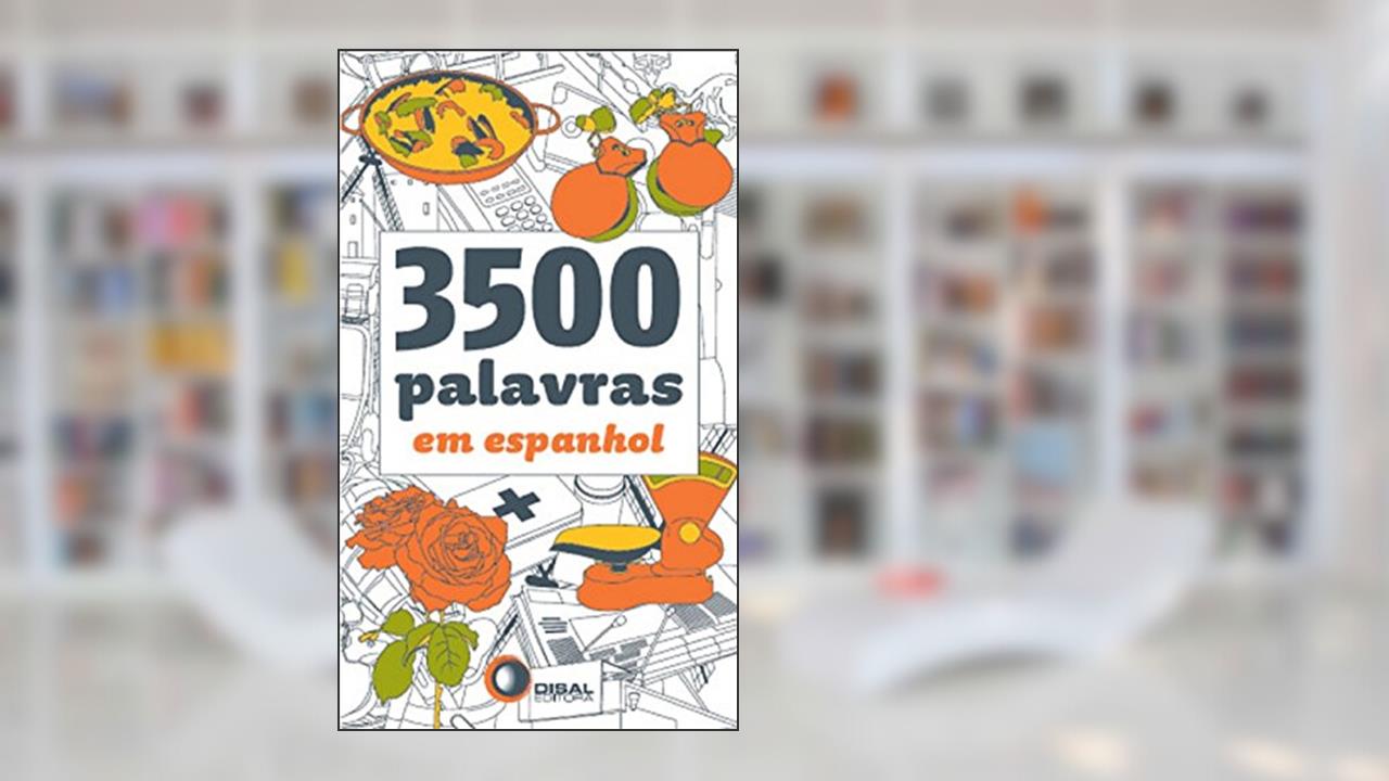 Capa de 3500 palavras em espanhol, do autor Thierry Belhassen