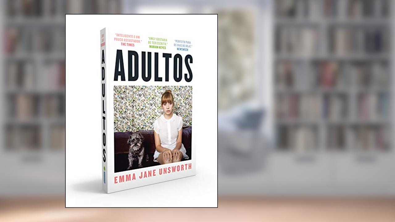 Capa de Adultos, do autor Emma Jane Unsworth