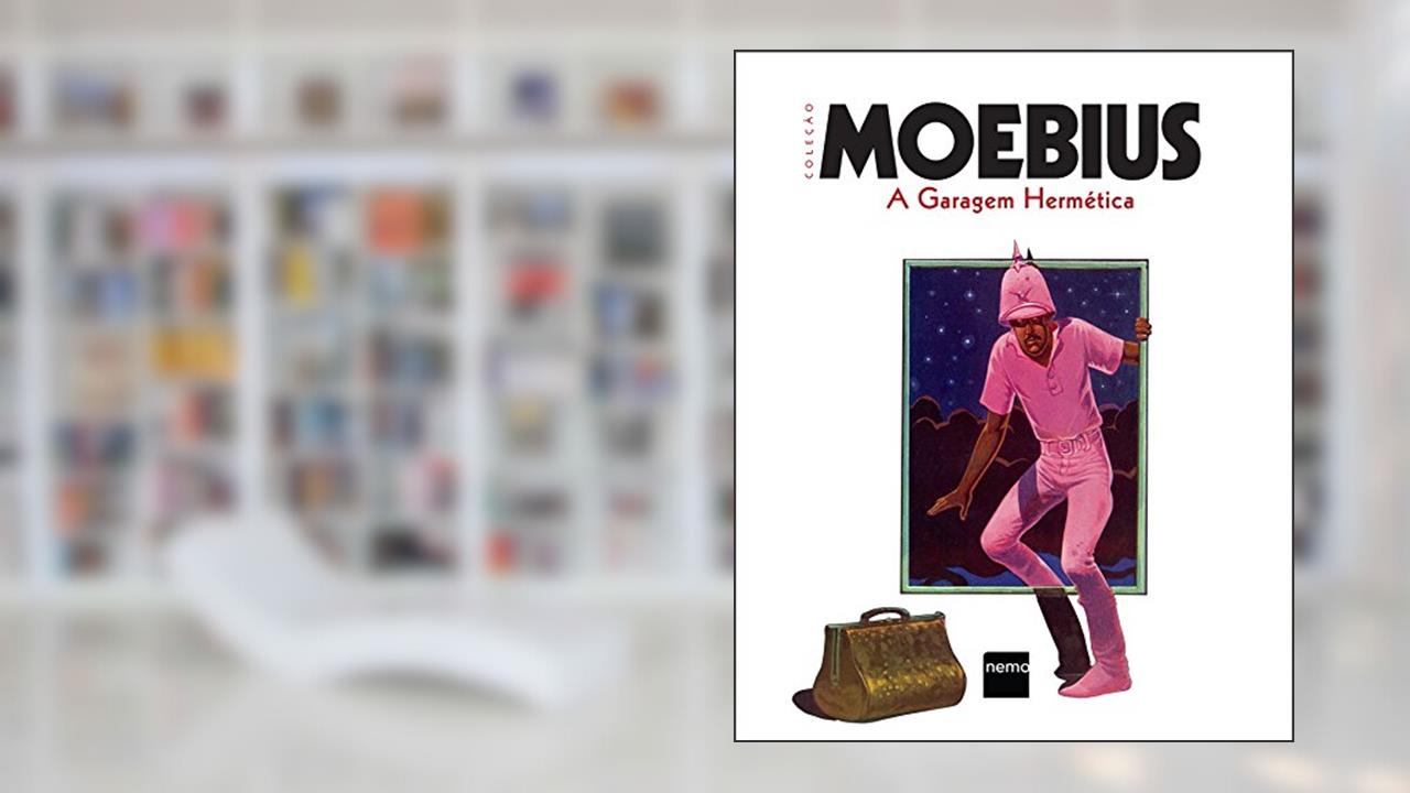 Capa de A Garagem Hermética, do autor Moebius