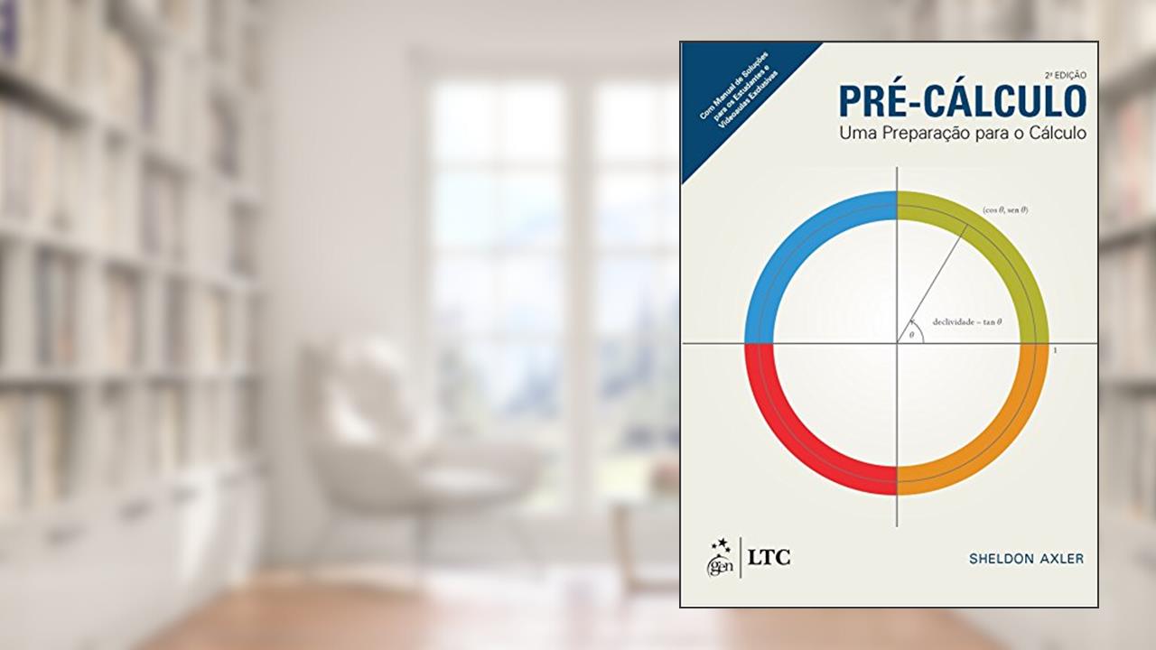 Capa de Pré-Cálculo - Uma Preparação para o Cálculo, do autor Sheldon Axler