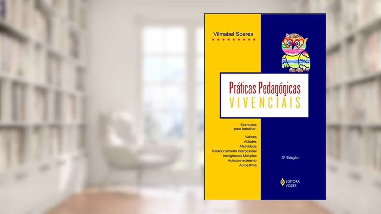Capa de Práticas pedagógicas vivenciais: Exercícios para trabalhar: valores, atitudes, afetividade, relacionamento interpessoal, inteligências múltiplas, autoconhecimento, autoestima, do autor Vilmabel Soares