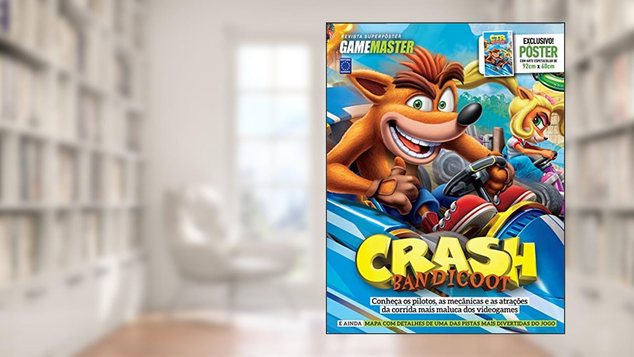 Capa de Superpôster Game Master - Crash Bandicoot, do autor Editora Europa