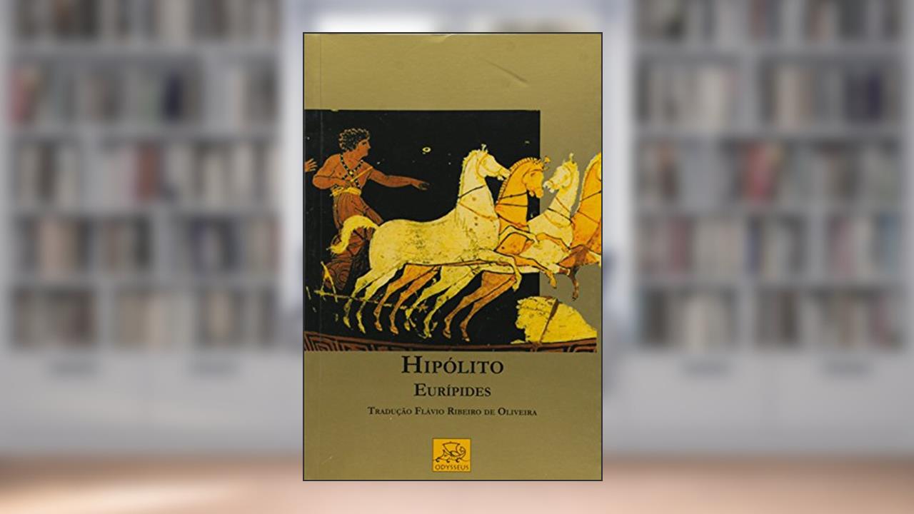 Capa de Hipólito - Coleção Kouros, do autor Eurípides