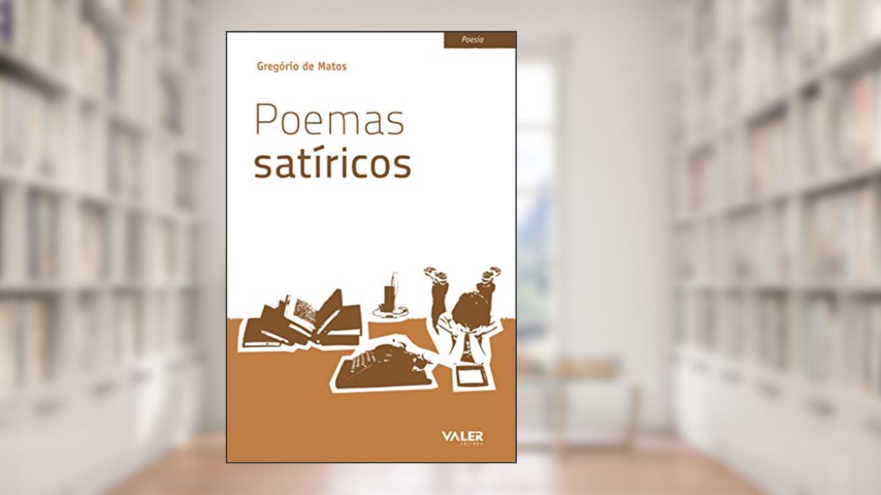 Capa de Poemas satíricos, do autor Gregório de Matos