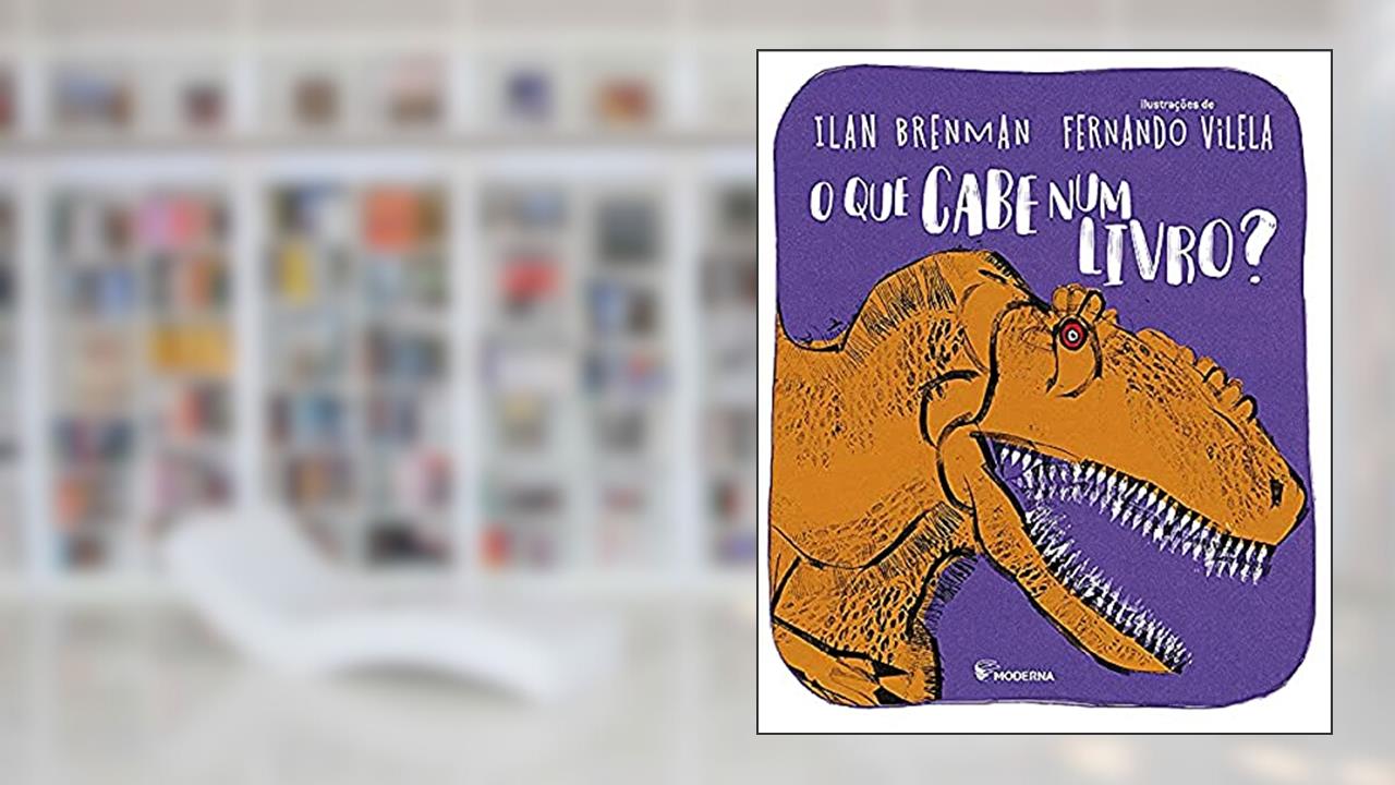 O que cabe num livro?, do autor Ilan Brenman